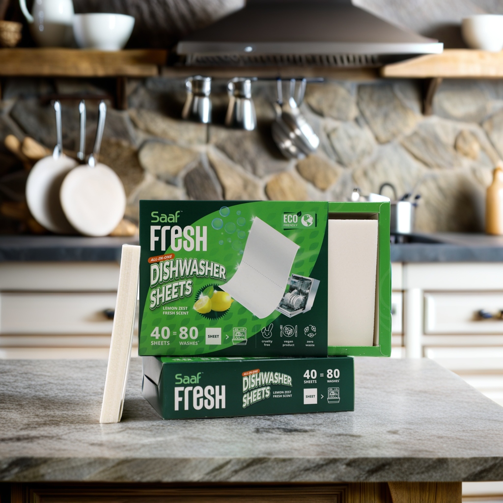 Saaf Fresh Dishwasher Sheets